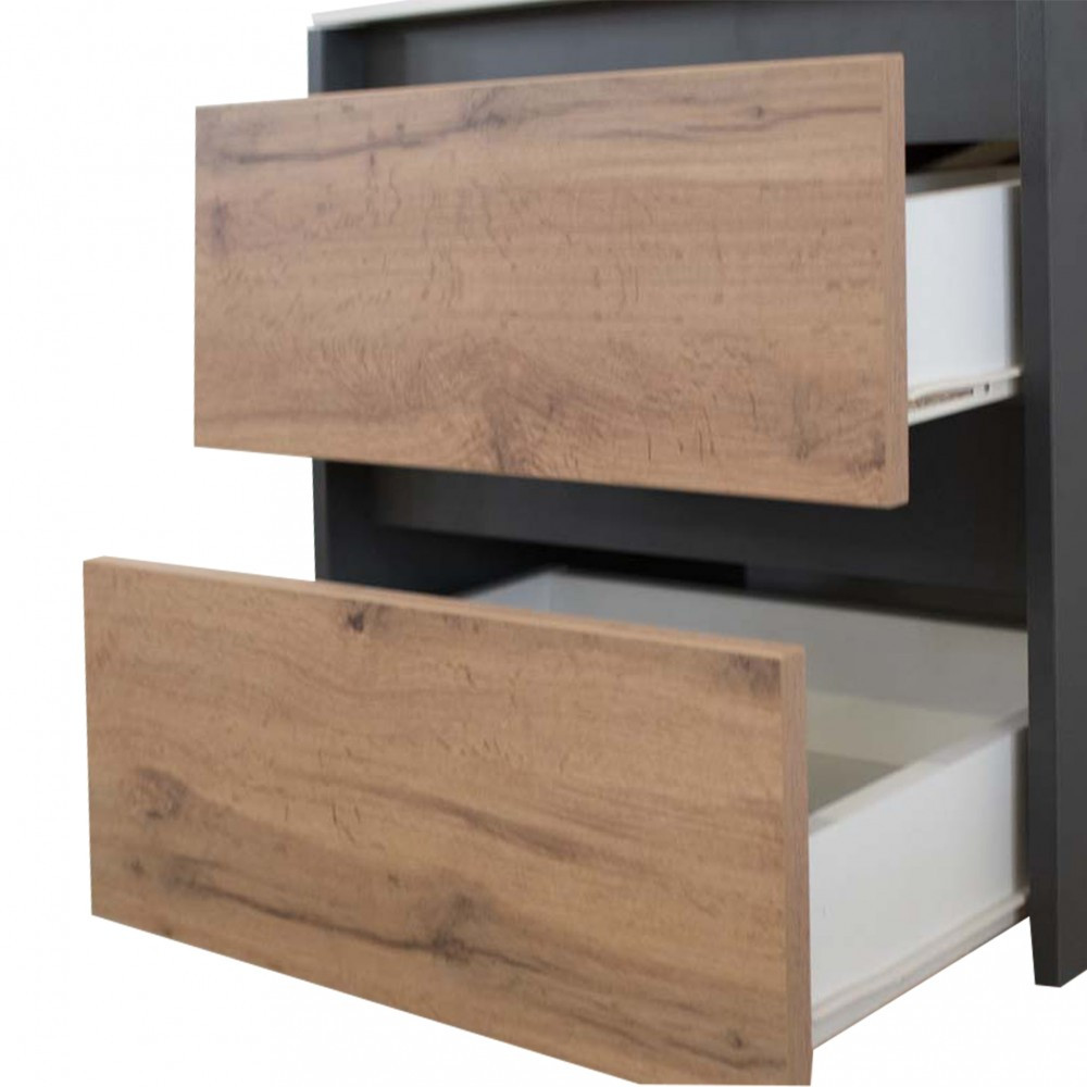 Leziter Dulap de bază Porto 60 cu lavoar Mobalis Homvera