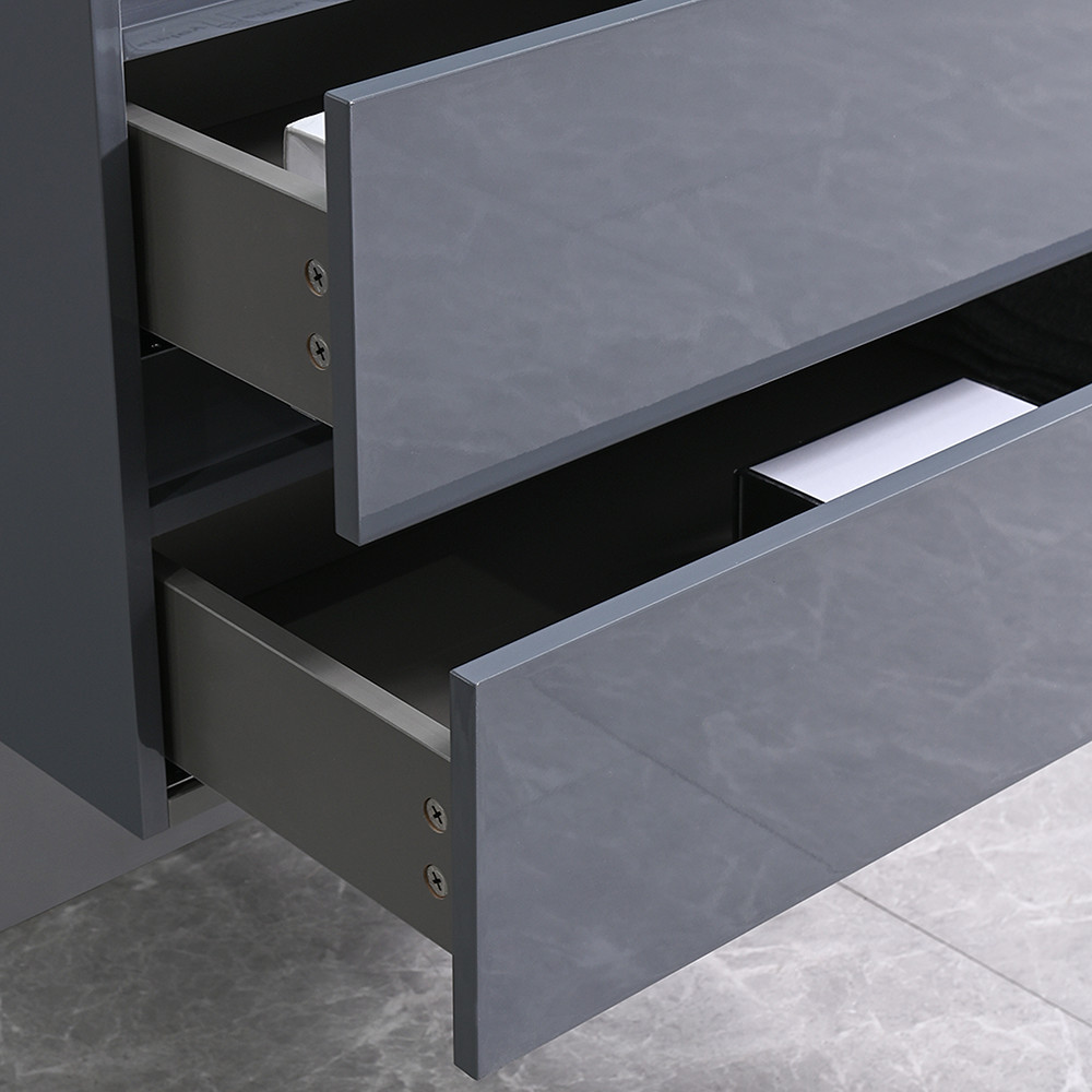 Leziter Dulap inferior Cube 100 cu lavoar Mobalis Homvera