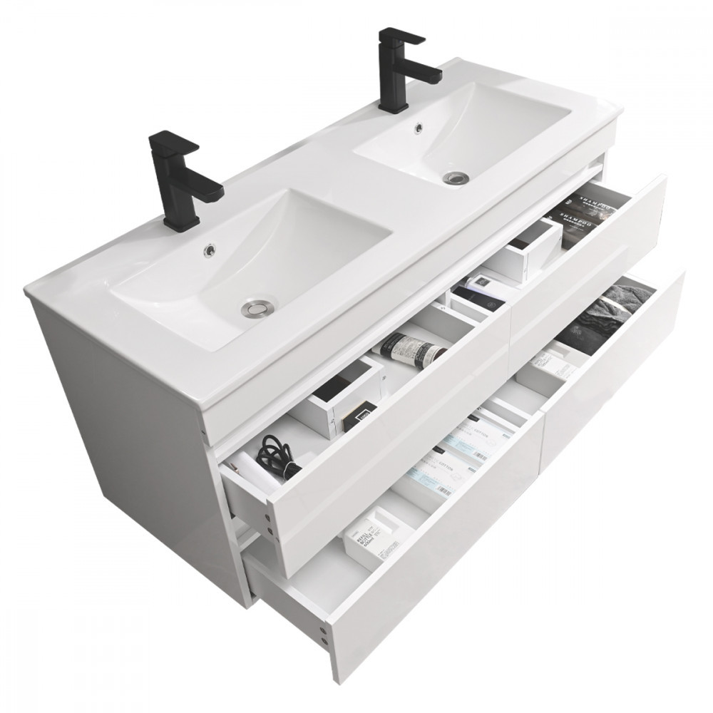 Leziter Dulap inferior Cube 120 cu lavoar Mobalis Homvera