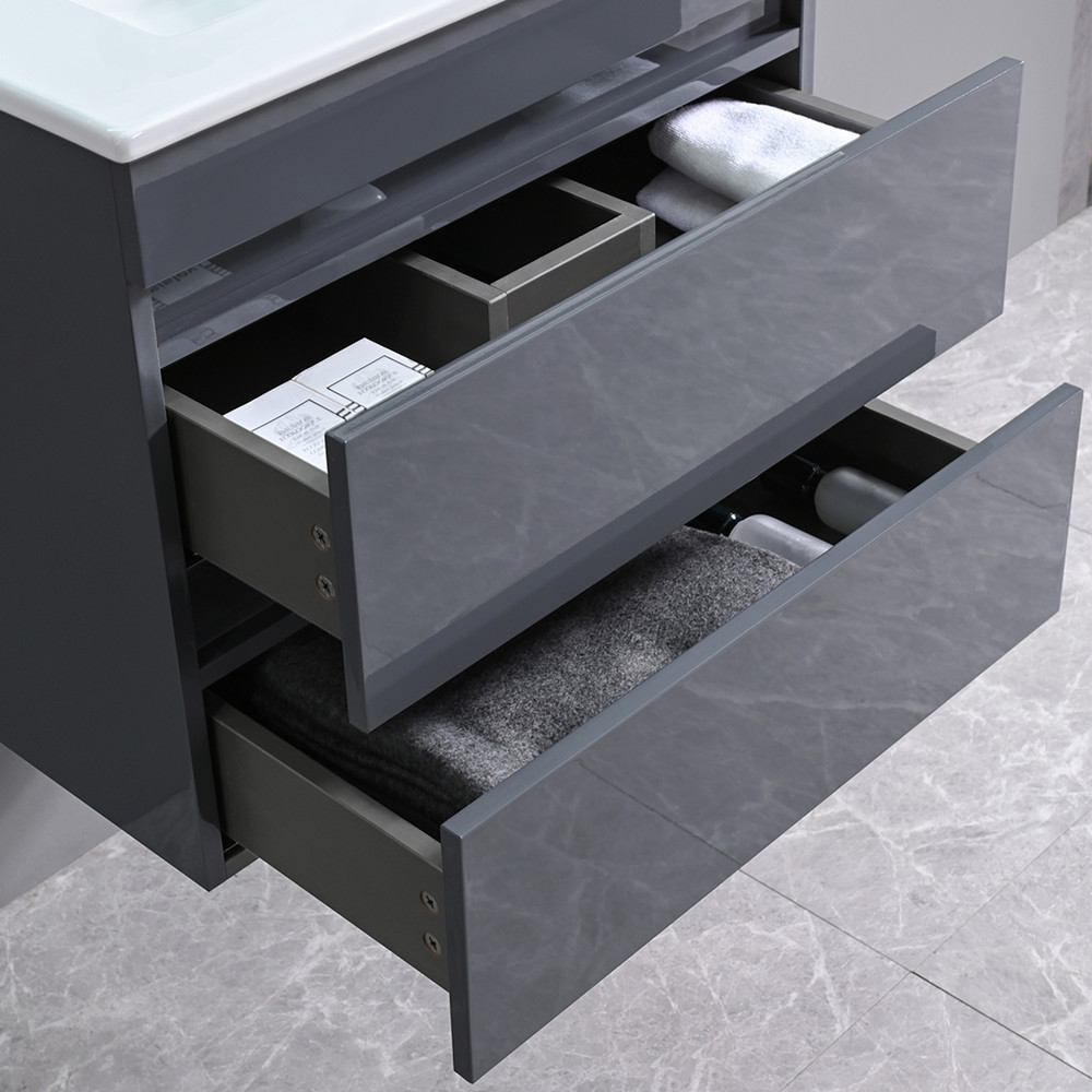 Leziter Dulap inferior Cube 60 cu lavoar Mobalis Homvera