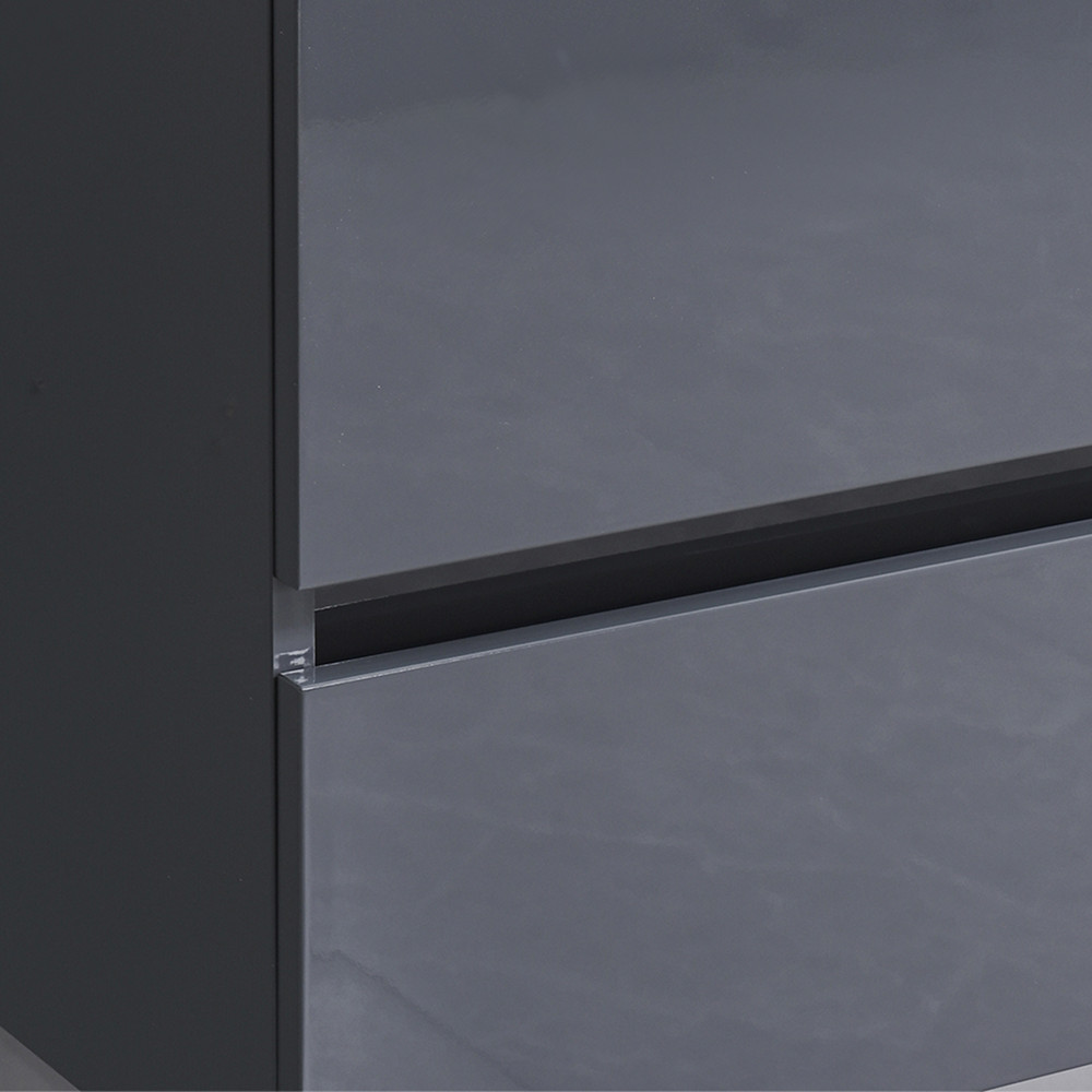 Leziter Dulap inferior Cube 60 cu lavoar Mobalis Homvera