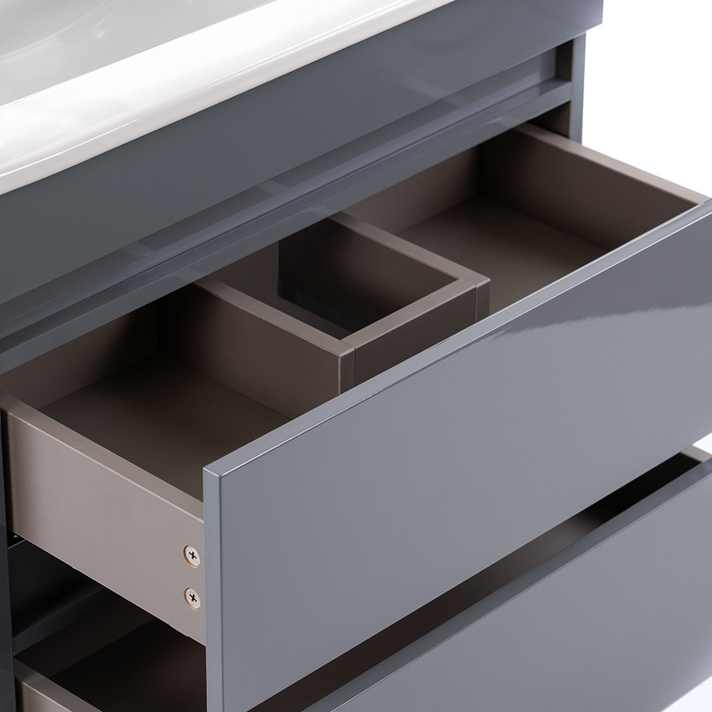 Leziter Dulap inferior Cube 60 cu lavoar Mobalis Homvera