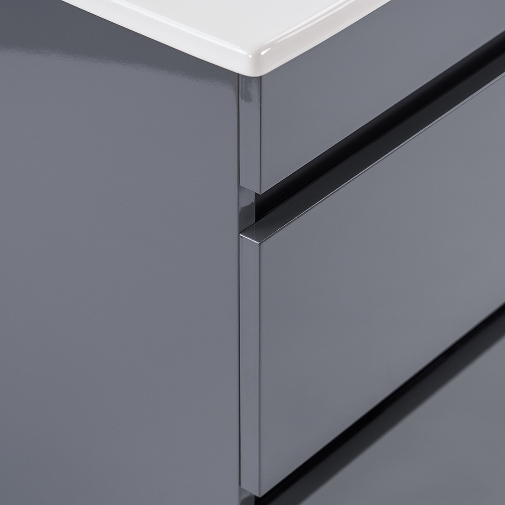 Leziter Dulap inferior Cube 60 cu lavoar Mobalis Homvera