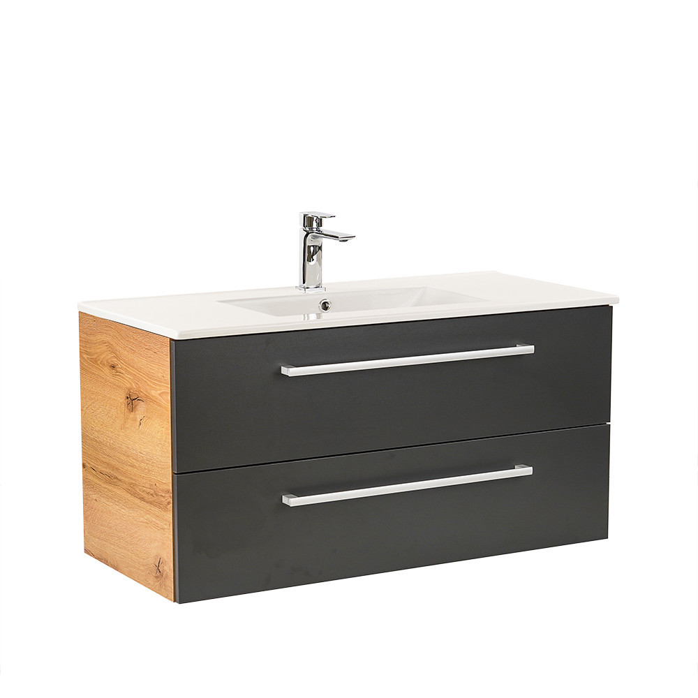 Leziter Dulap inferior Vario Clam 100 cu lavoar Mobalis Homvera