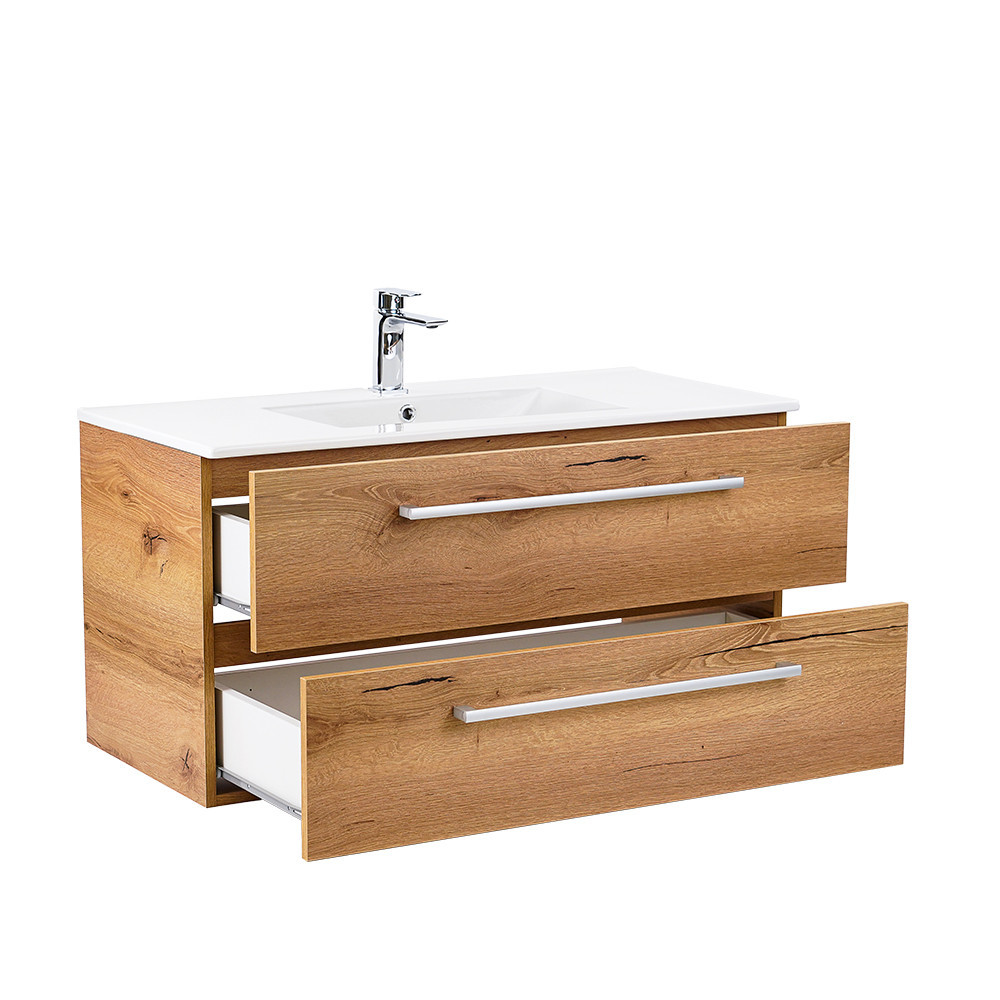 Leziter Dulap inferior Vario Clam 100 cu lavoar Mobalis Homvera