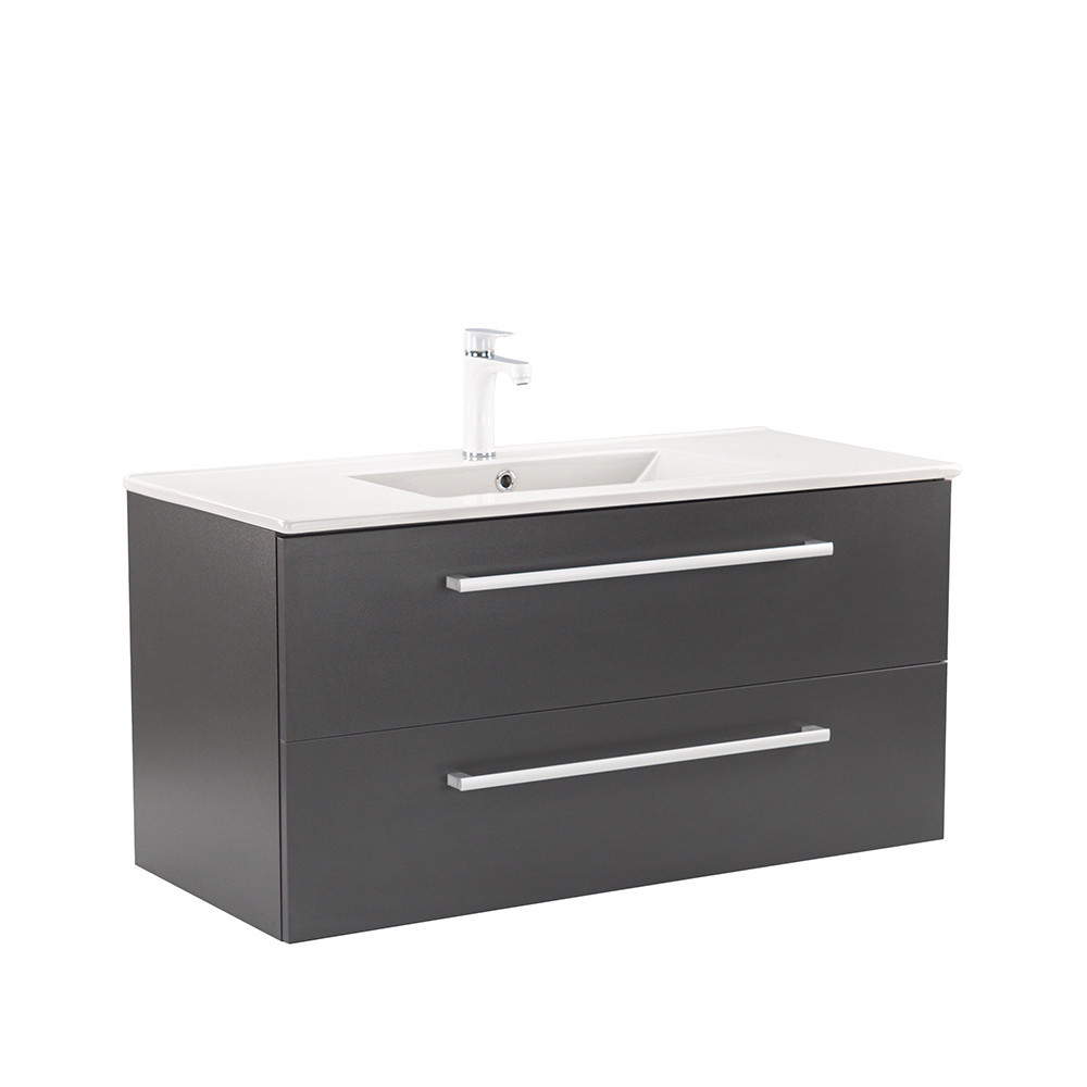 Leziter Dulap inferior Vario Clam 100 cu lavoar Mobalis Homvera