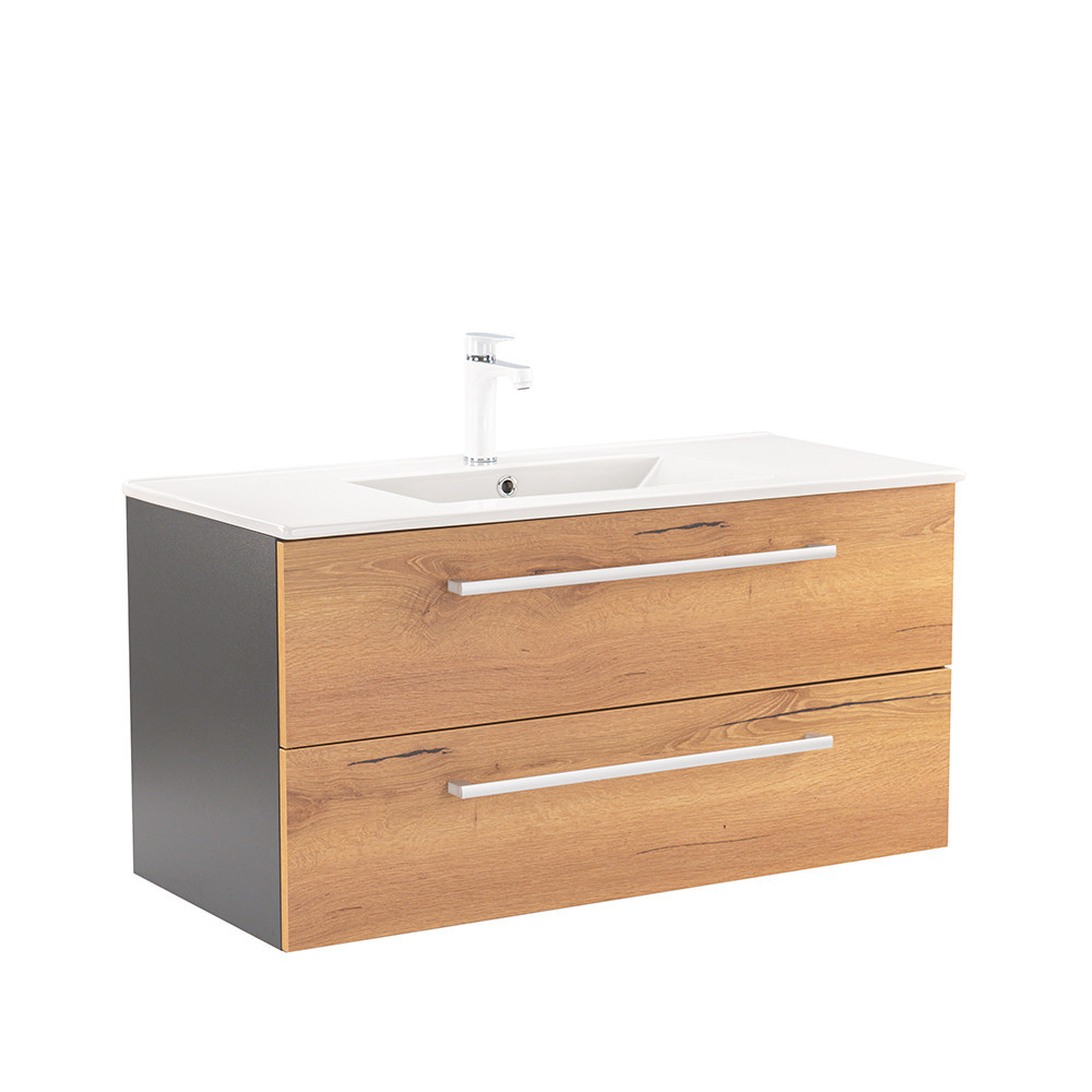 Leziter Dulap inferior Vario Clam 100 cu lavoar Mobalis Homvera