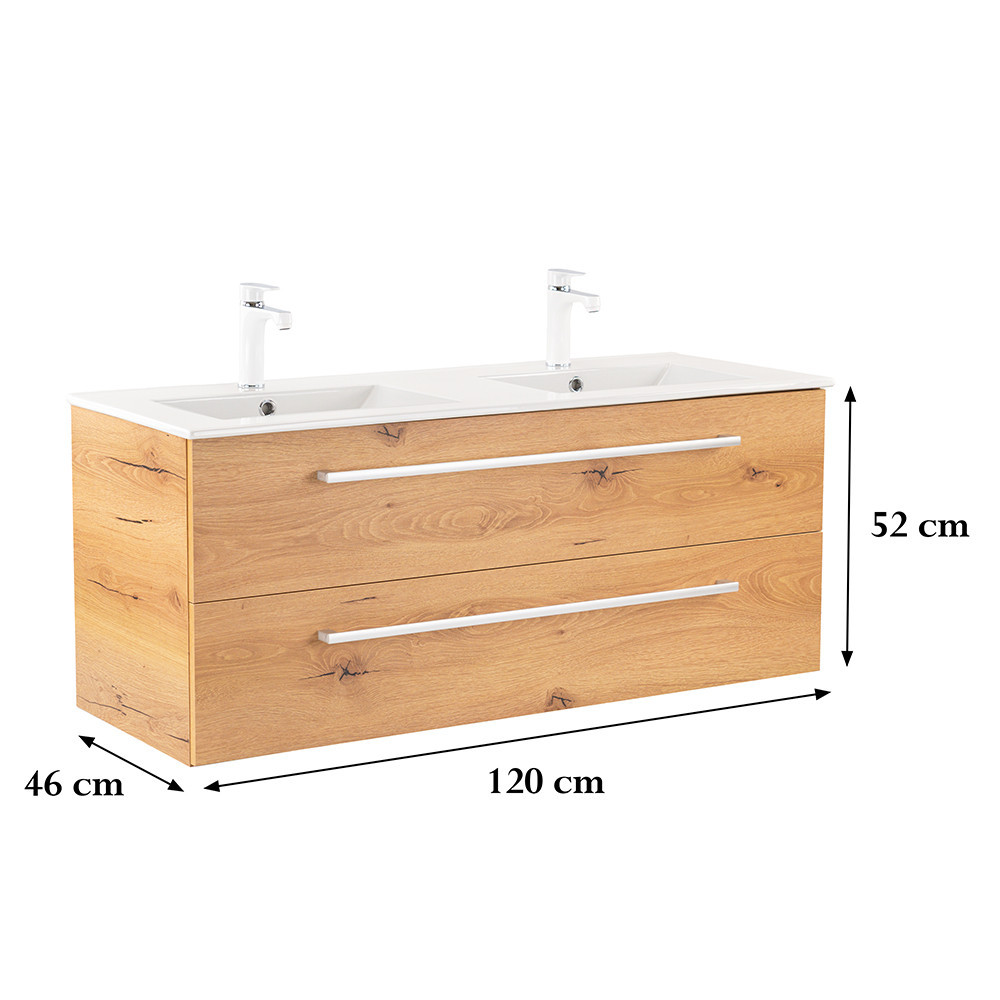 Leziter Dulap inferior Vario Clam 120 cu lavoar Mobalis Homvera