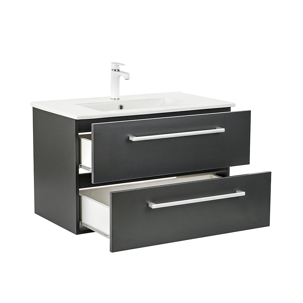 Leziter Dulap inferior Vario Clam 80 cu lavoar Mobalis Homvera