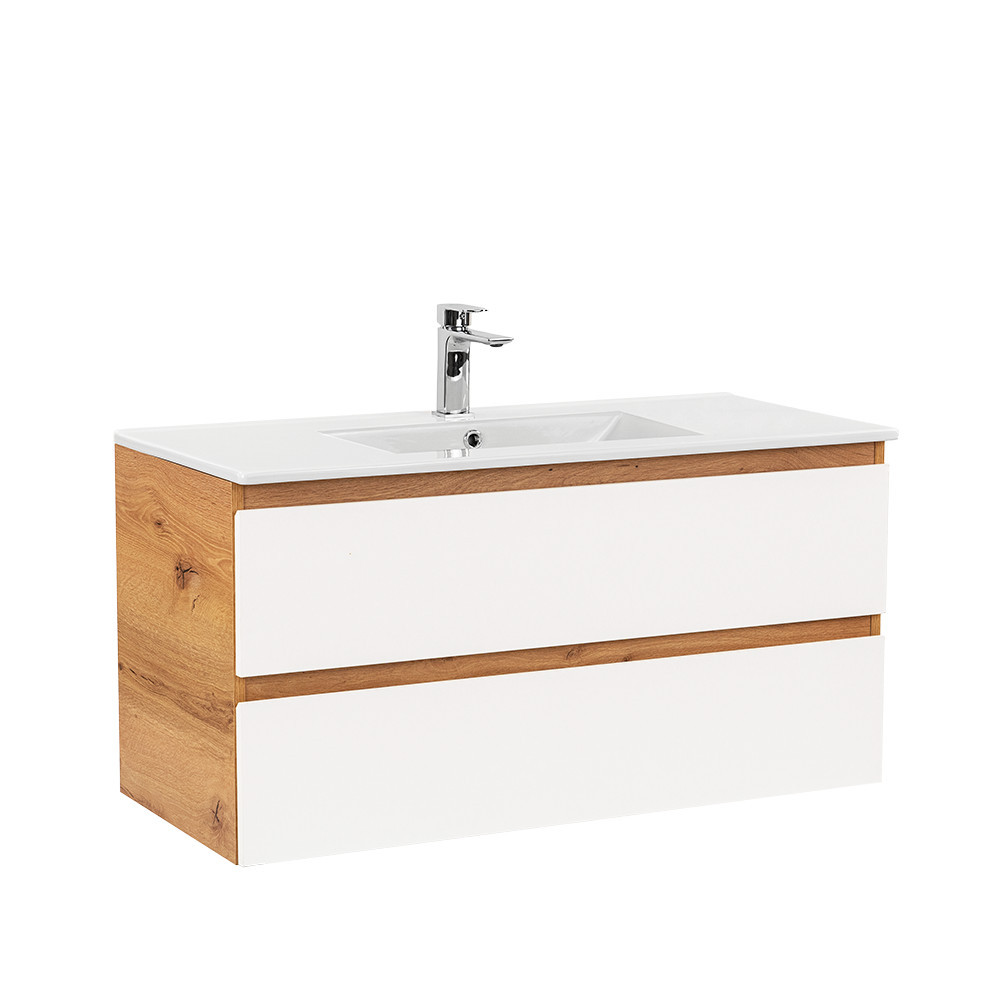 Leziter Dulap inferior Vario Forte 100 cu lavoar Mobalis Homvera