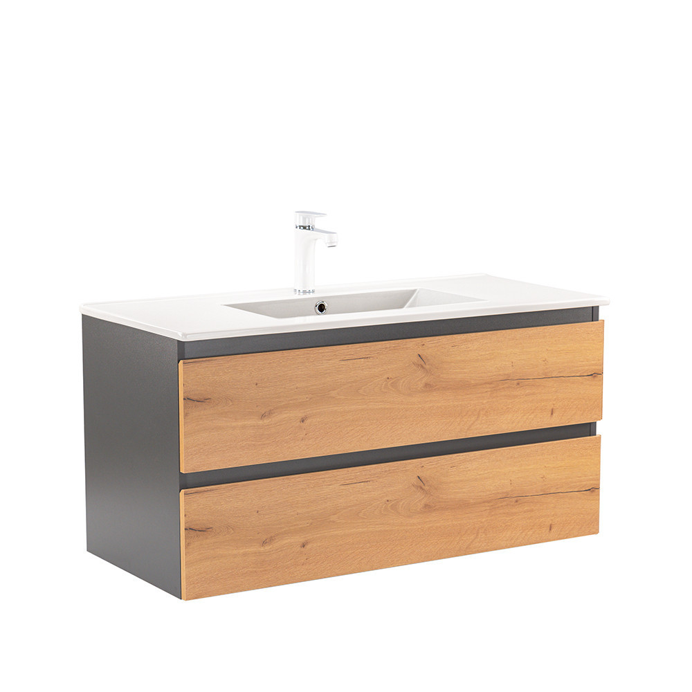 Leziter Dulap inferior Vario Forte 100 cu lavoar Mobalis Homvera