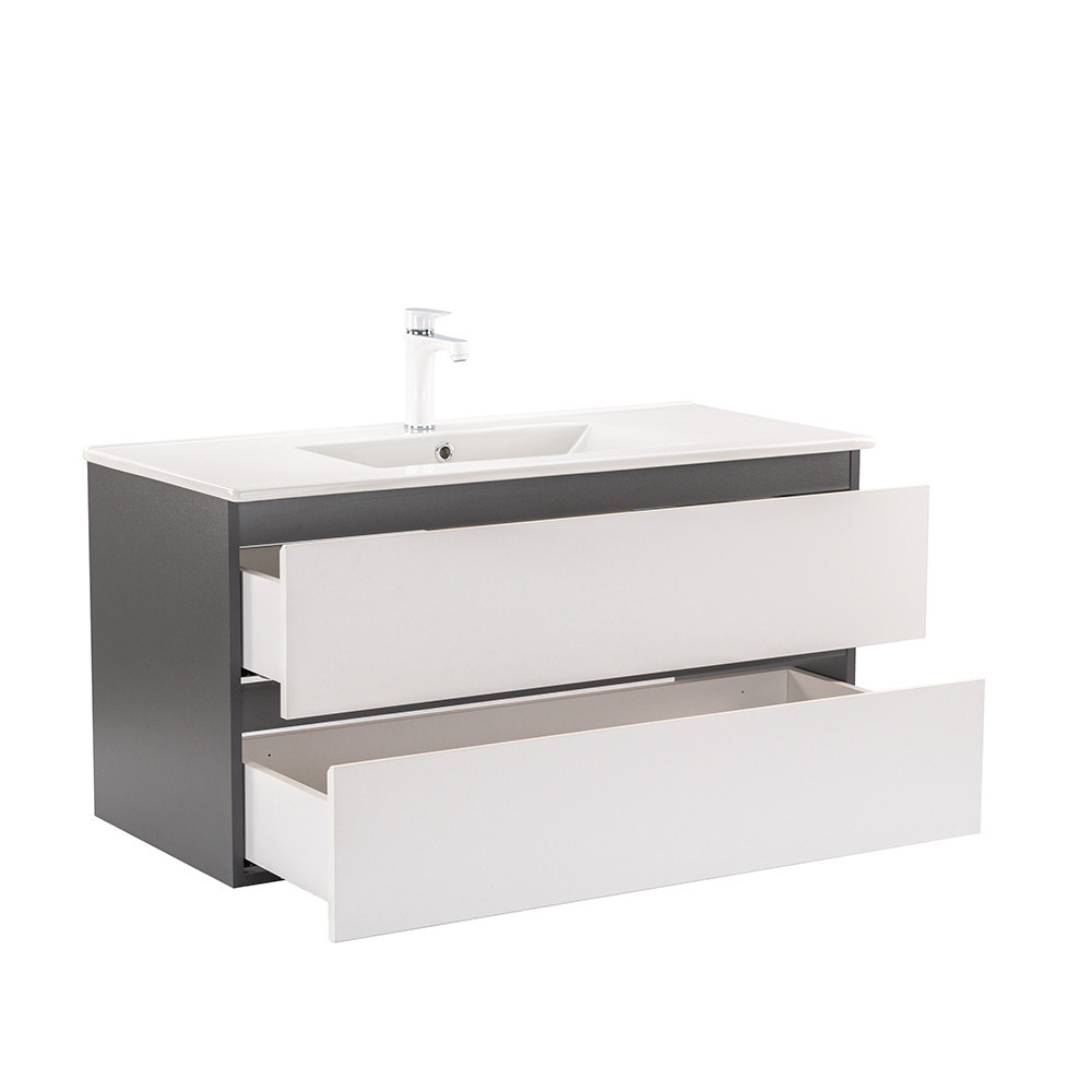 Leziter Dulap inferior Vario Forte 100 cu lavoar Mobalis Homvera