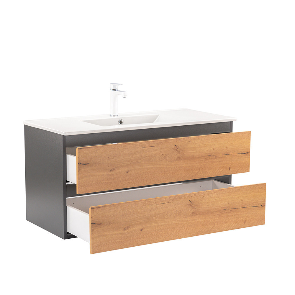 Leziter Dulap inferior Vario Forte 100 cu lavoar Mobalis Homvera