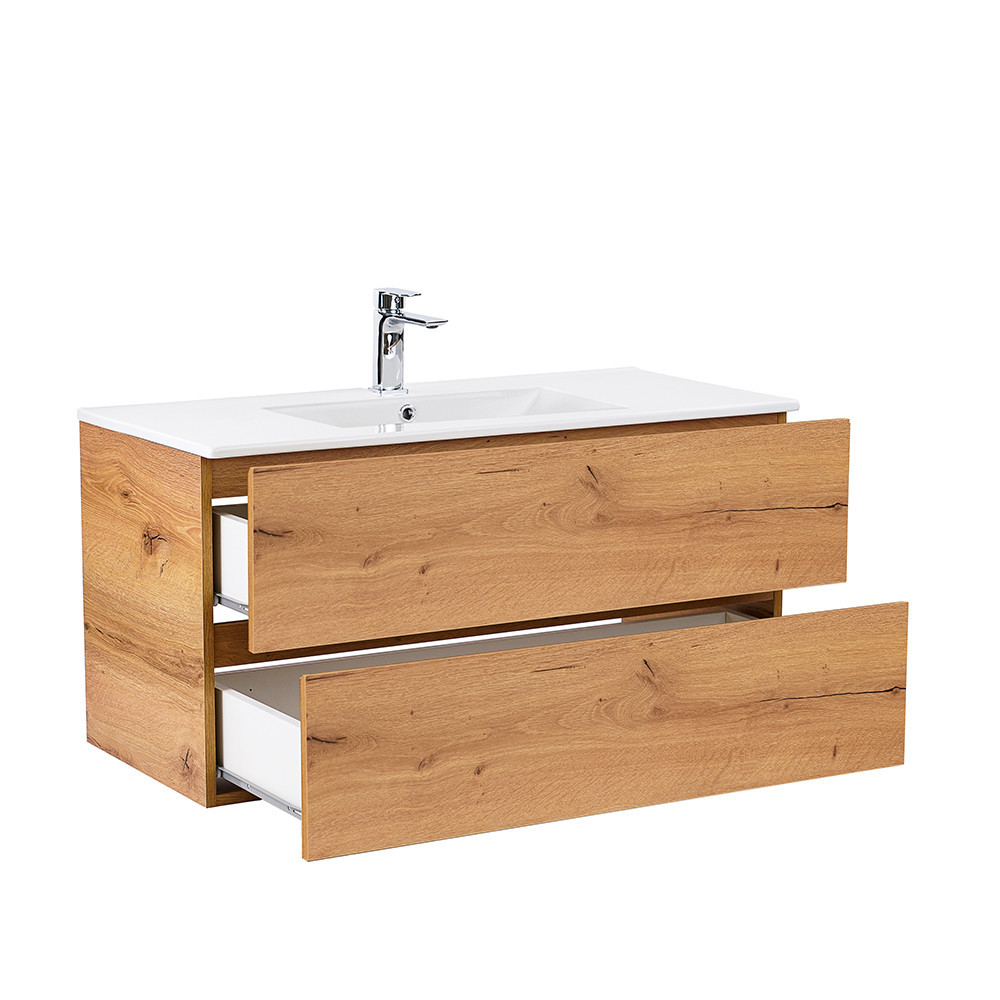 Leziter Dulap inferior Vario Forte 100 cu lavoar Mobalis Homvera