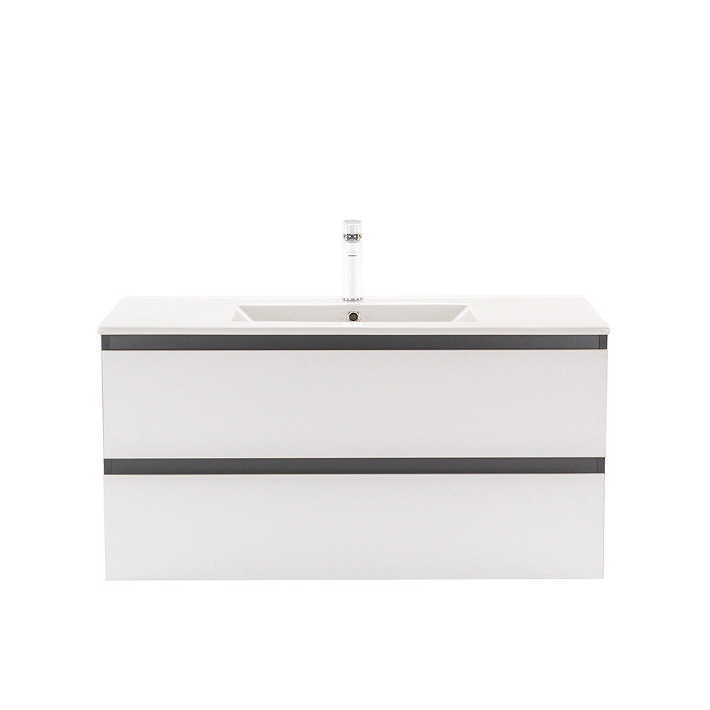 Leziter Dulap inferior Vario Forte 100 cu lavoar Mobalis Homvera