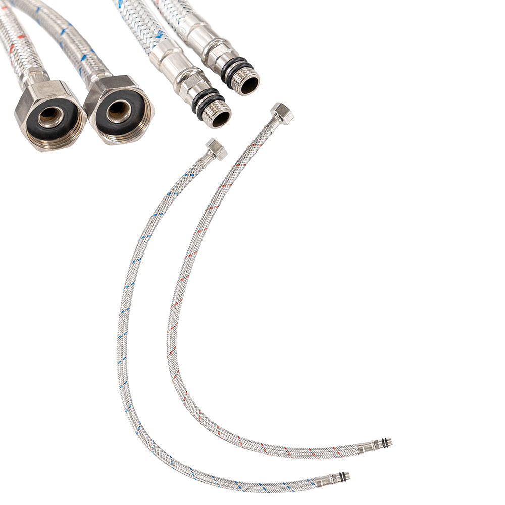 Leziter Țevi de apă caldă și rece pentru tava de chiuvetă Mobalis Homvera