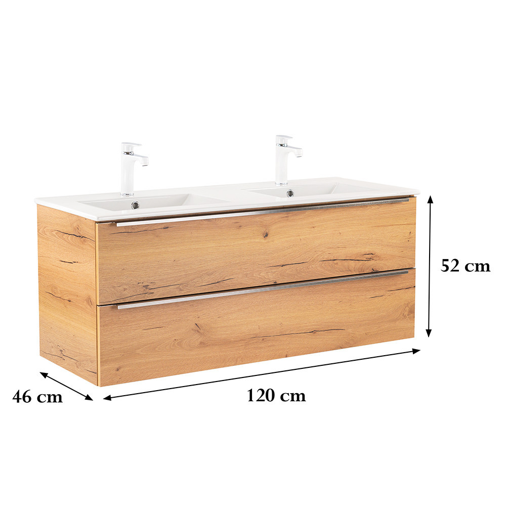 Leziter Dulap inferior Vario Trim 120 cu lavoar Mobalis Homvera