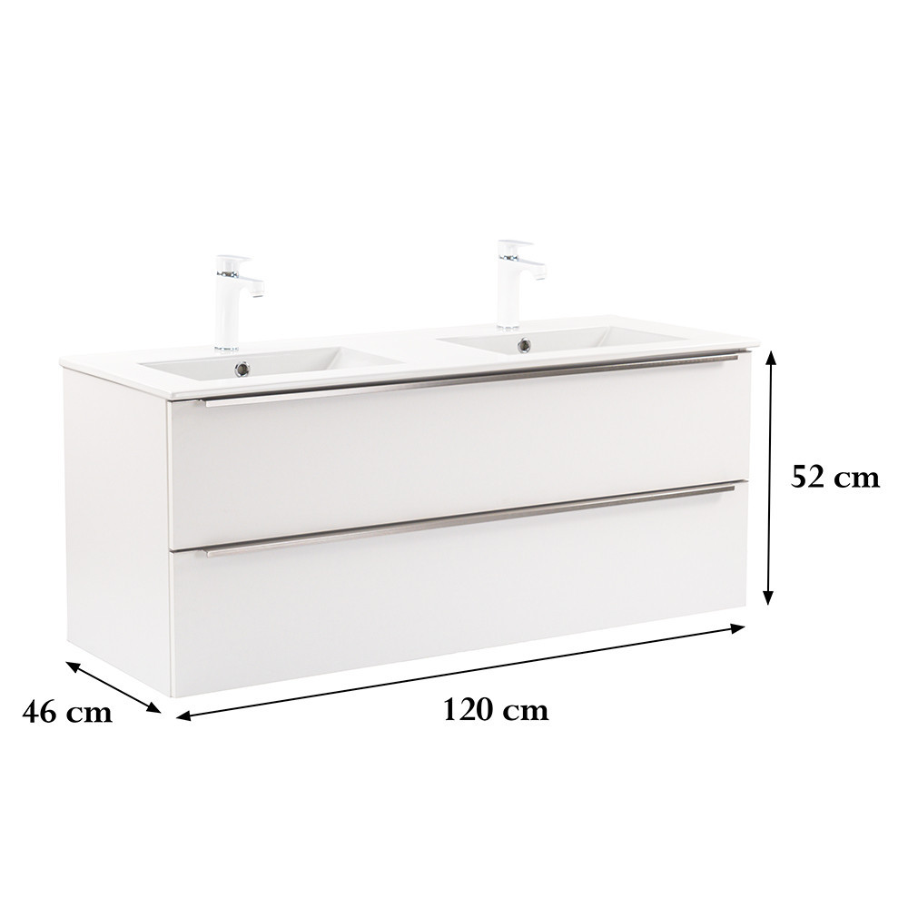 Leziter Dulap inferior Vario Trim 120 cu lavoar Mobalis Homvera