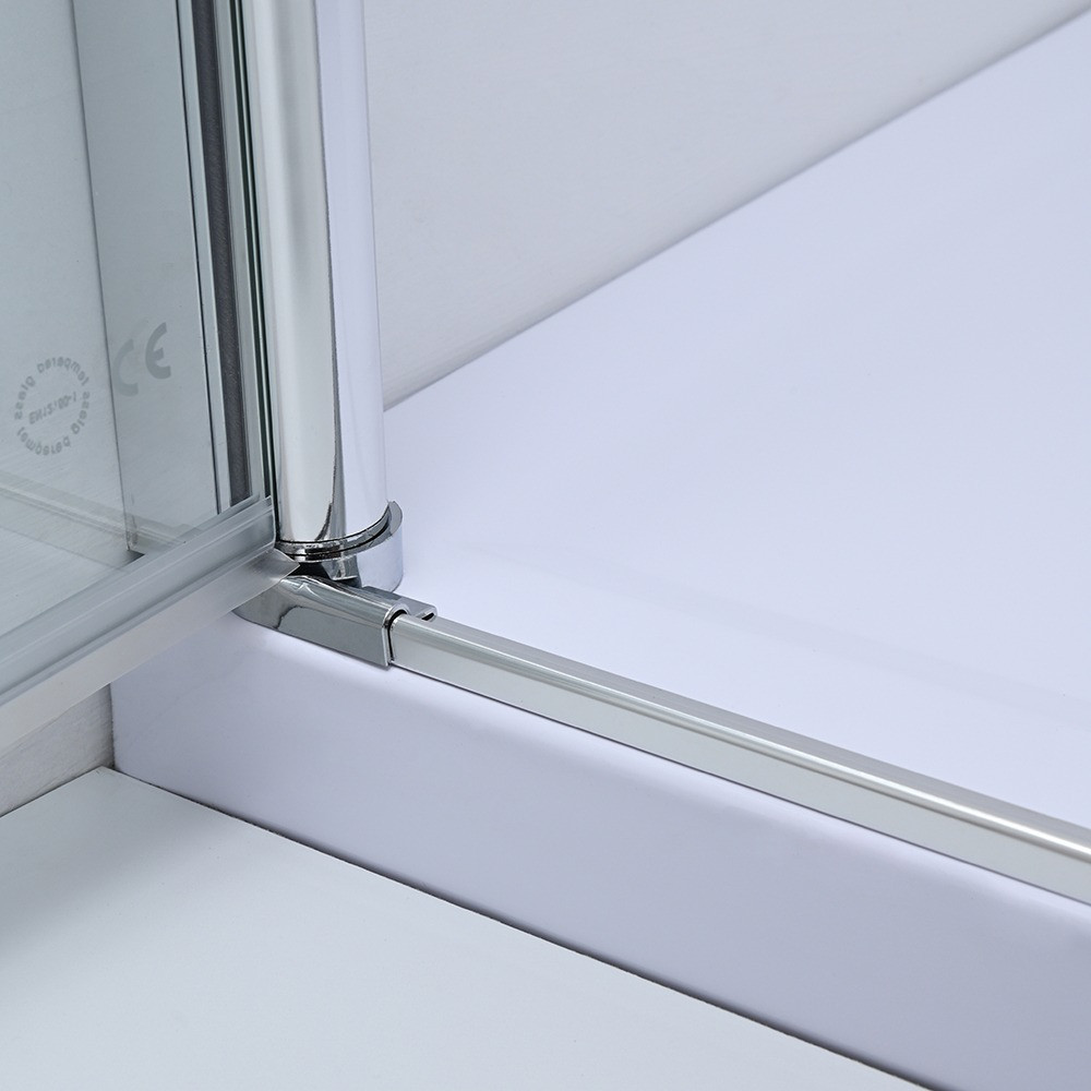 Leziter Ușă de duș cu două aripi Saloon 80x195 cm Mobalis Homvera