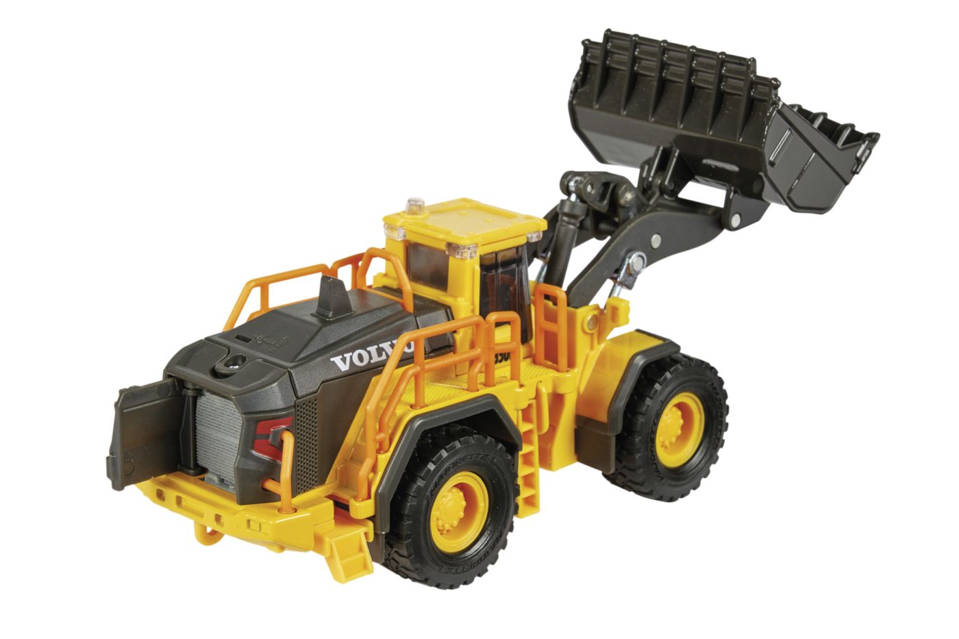 MAJORETTE VOLVO EXCAVATOR METALIC SCARA 1 LA 43 SuperHeroes ToysZone