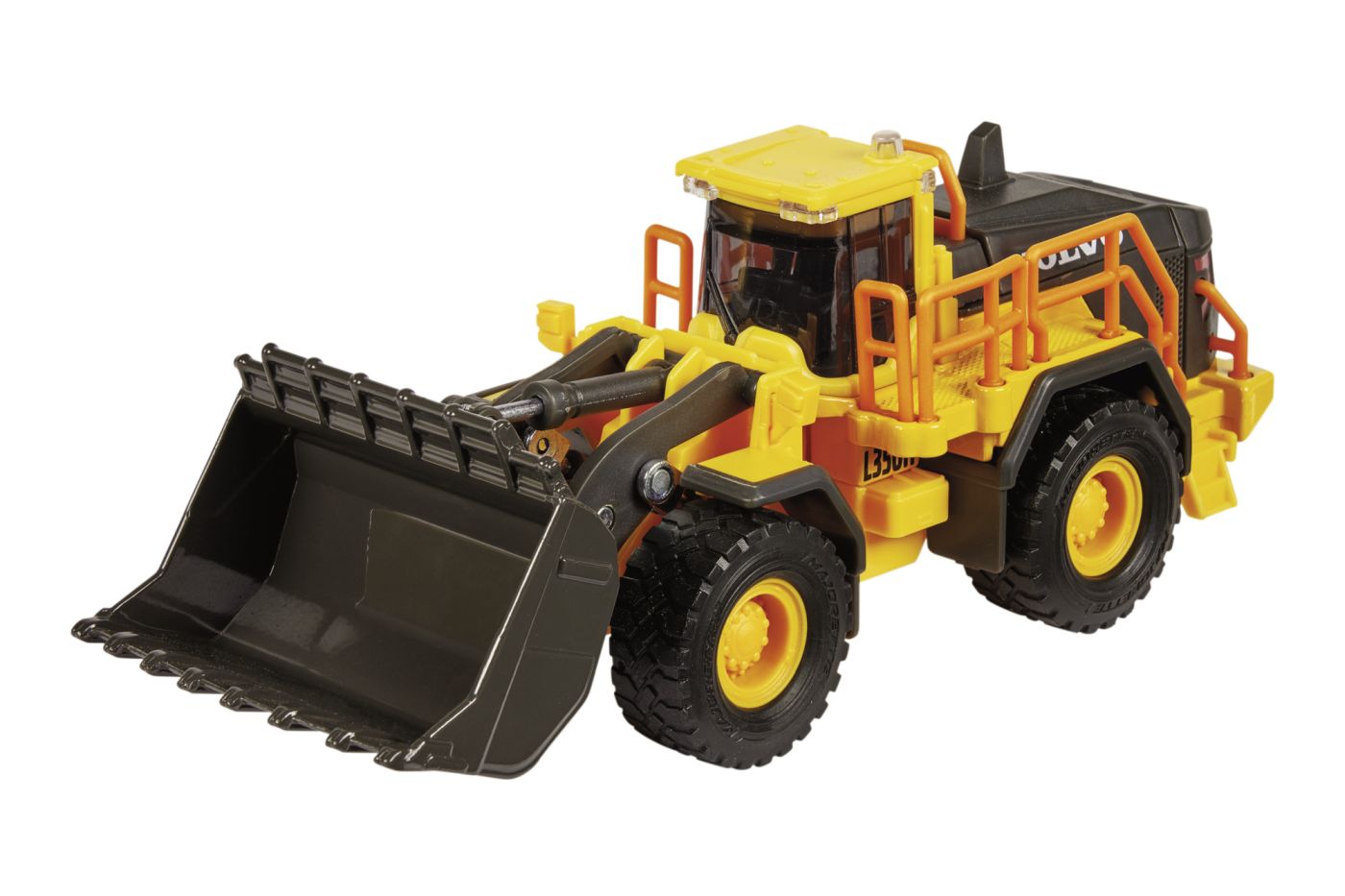 MAJORETTE VOLVO EXCAVATOR METALIC SCARA 1 LA 43 SuperHeroes ToysZone