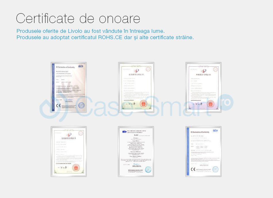 Panou 2 intrerupatoare simple cu touch si 2 prize LIVOLO din sticla SmartElectro IntelligentHouse