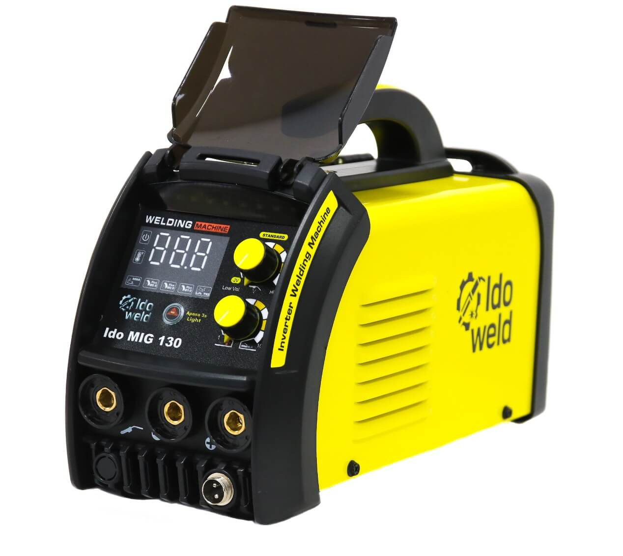 Aparat de sudura Ido Weld MIG 130 tip MIG-MAG + rola de sarma flux 1kg WeldLand Equipment