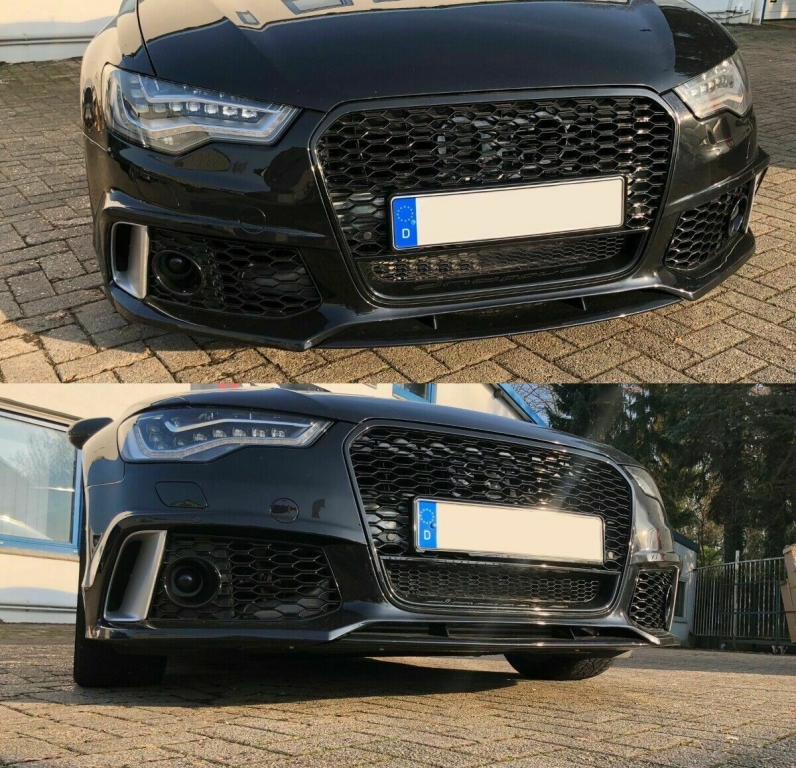 Bara Fata cu Grile Audi A6 C7 4G Facelift (2015-2018) RS6 Design Performance AutoTuning