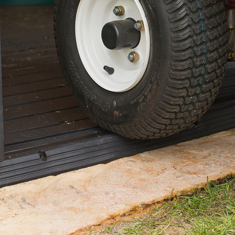 Curver Căsuță de grădină Signature PENT 7X7 din plastic, lemn de frasin Mobalis Homvera