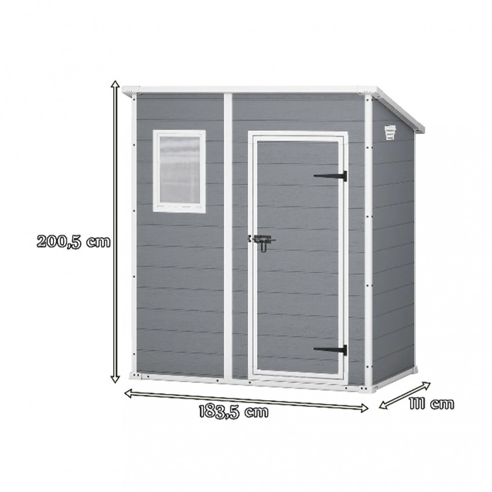 Curver Căsuță de scule din plastic pentru animale de companie Manor Mobalis Homvera