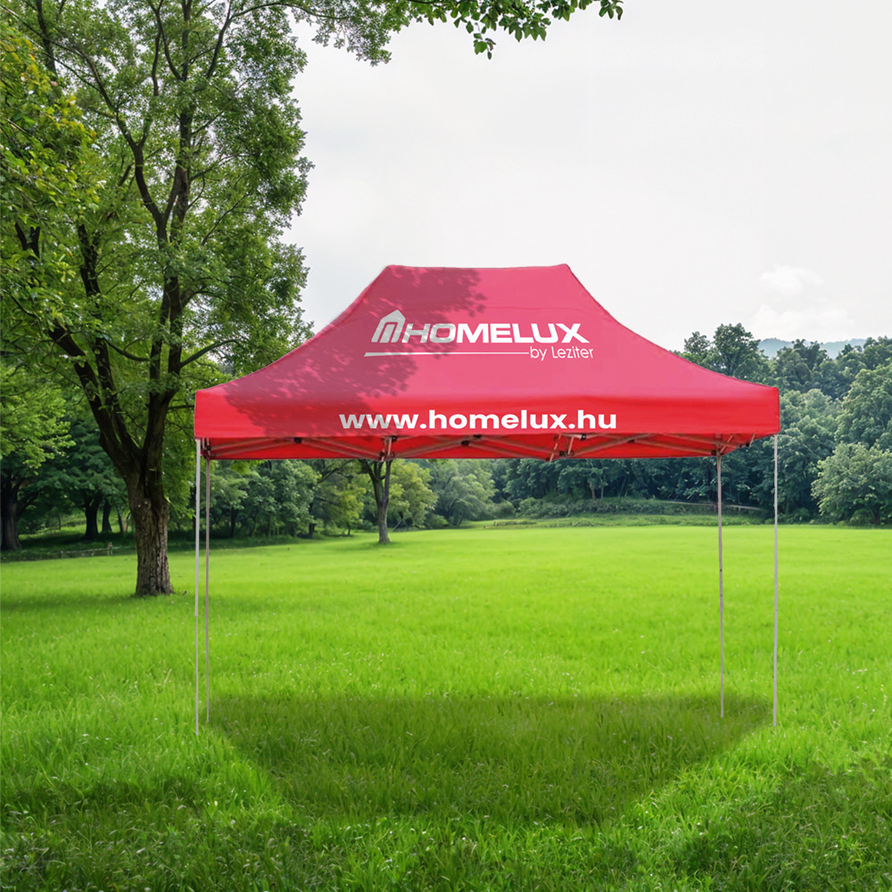 Leziter Foișor de grădină pliabil 2,9x3,9x3 m Mobalis Homvera