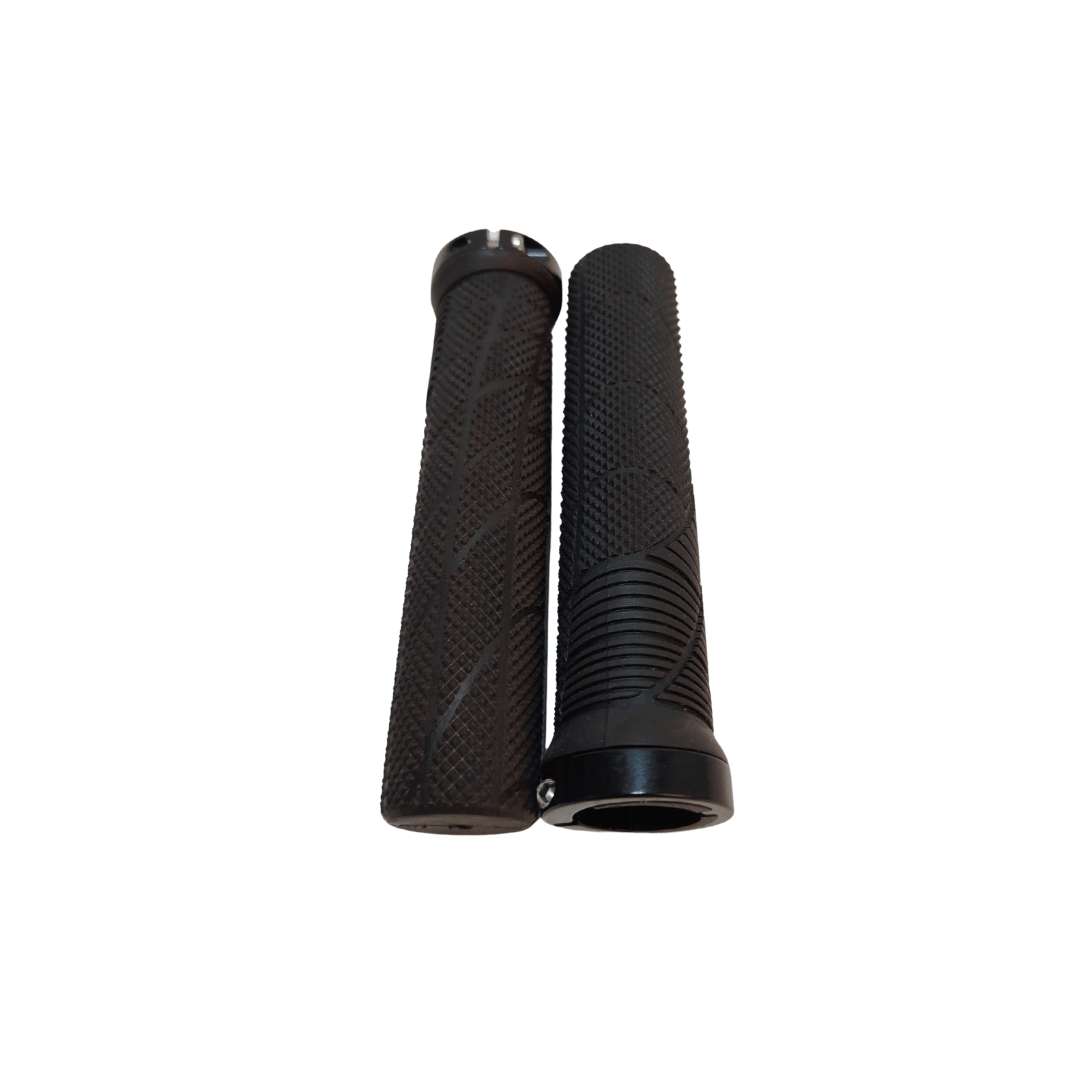 Mansoane Herrmans Shark Lock DD38, 130 mm, set stanga + dreapta, Negru Ultimate FactoryBikes