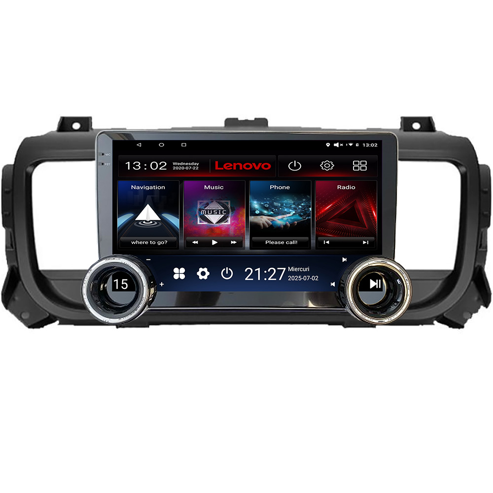 Navigatie Citroen Jumpy Toyota ace Peugeot Traveller Kit-jumpy16 Lenovo 8 core 4+64 10.5 inch Incell 1K android Wifi 5Ghz gps internet v2 CarStore Technology