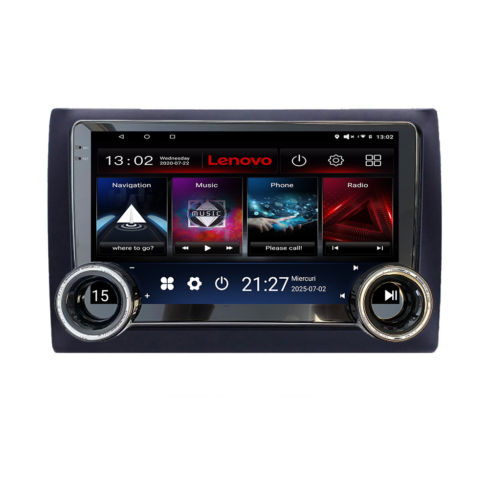 Navigatie Fiat Stilo Kit-STILO Lenovo 8 core 4+64 10.5 inch Incell 1K android Wifi 5Ghz gps internet CarStore Technology