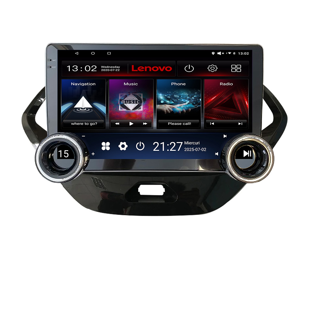 Navigatie Ford KA 2015-2020 Lenovo 8 core 4+64 10.5 inch Incell 1K android Wifi 5Ghz gps internet KIT-kamiq CarStore Technology