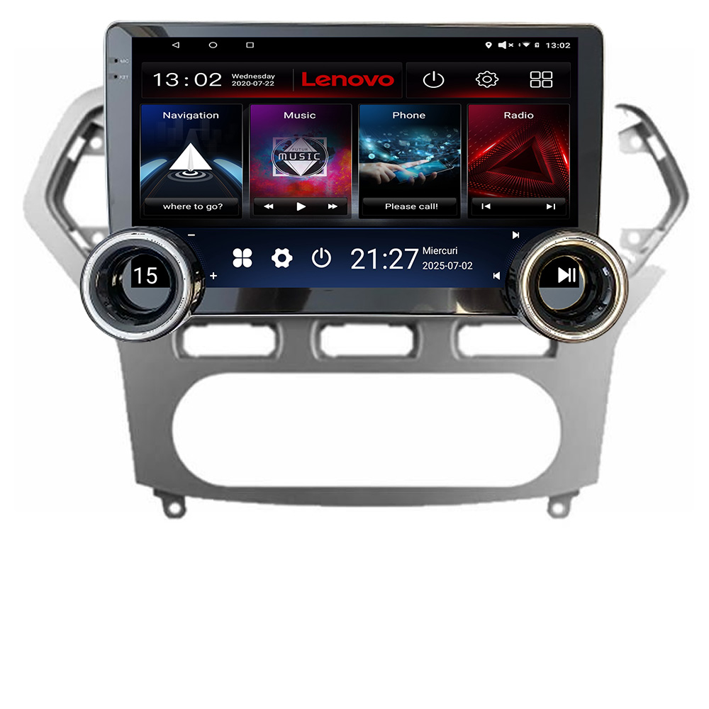 Navigatie Ford Mondeo 2006-2010 Kit-mondeo-ac Lenovo 8 core 4+64 10.5 inch Incell 1K android Wifi 5Ghz gps internet CarStore Technology