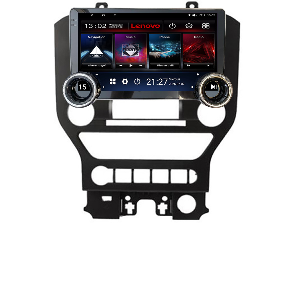 Navigatie Ford Mustang 2015-2020 Kit-MUSTANG-navi Lenovo 8 core 4+64 10.5 inch Incell 1K android Wifi 5Ghz gps internet CarStore Technology