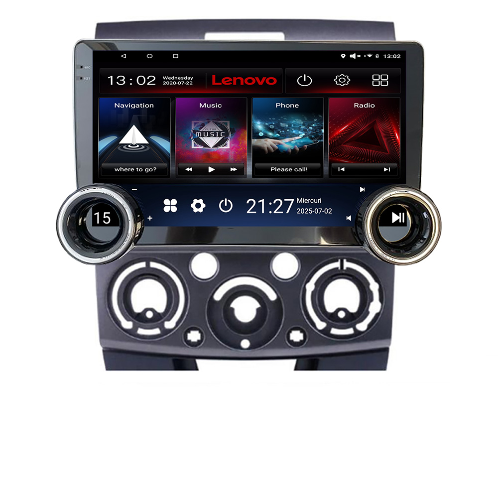 Navigatie Ford Ranger Mazda BT50 2007-2012 Kit-RANGER Lenovo 8 core 4+64 10.5 inch Incell 1K android Wifi 5Ghz gps internet v1 CarStore Technology