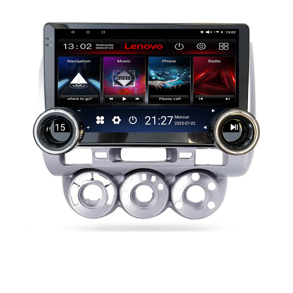 Navigatie Honda Fit Jazz 2004-2008 Lenovo 8 core 4+64 10.5 inch Incell 1K android Wifi 5Ghz gps internet Kit-jazz CarStore Technology