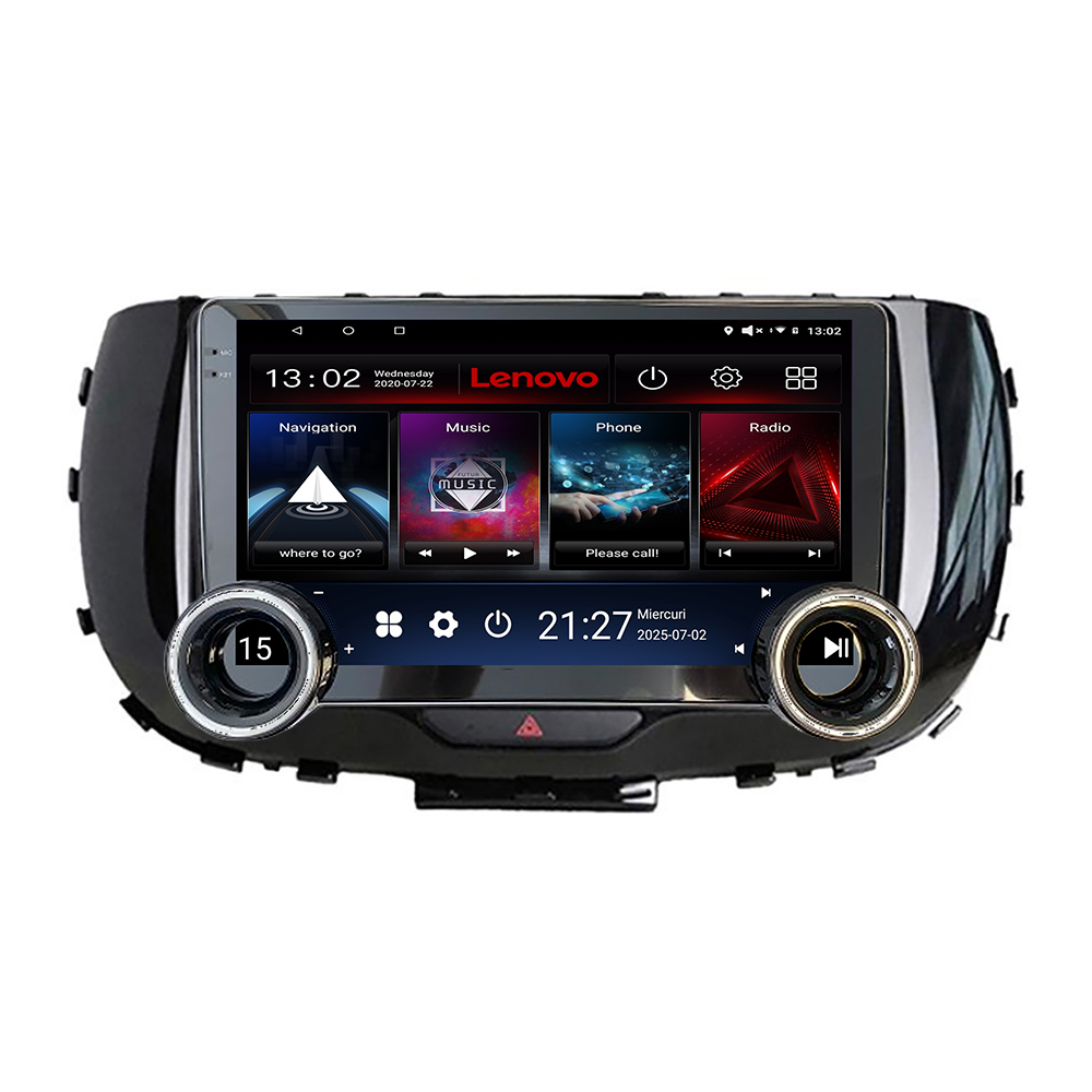 Navigatie Kia Soul 2020- Kit-soul Lenovo 8 core 4+64 10.5 inch Incell 1K android Wifi 5Ghz gps internet CarStore Technology