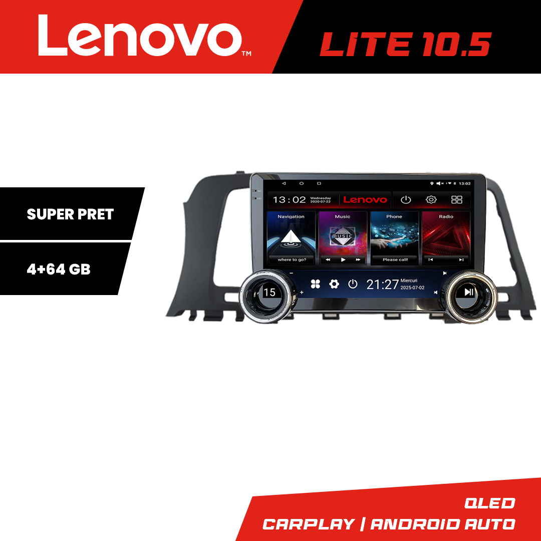 Navigatie Nissan Murano Z51 2007-2013 Lenovo 8 core 4+64 10.5 inch Incell 1K android Wifi 5Ghz gps internet KIT-murano2010 CarStore Technology