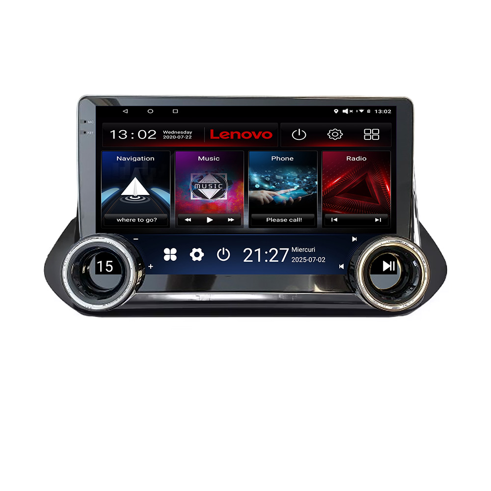 Navigatie Nissan X-trail 2021- Lenovo Incell 1K 10.5 inch 8 core 4+64 carplay android auto radio internet kit-x-trail-2021+EDT-E211-RK+kit-10-9 CarStore Technology