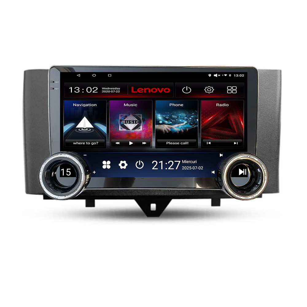 Navigatie Smart For Two 2010-2015 Kit-Smart10 Lenovo 8 core 4+64 10.5 inch Incell 1K android Wifi 5Ghz gps internet CarStore Technology