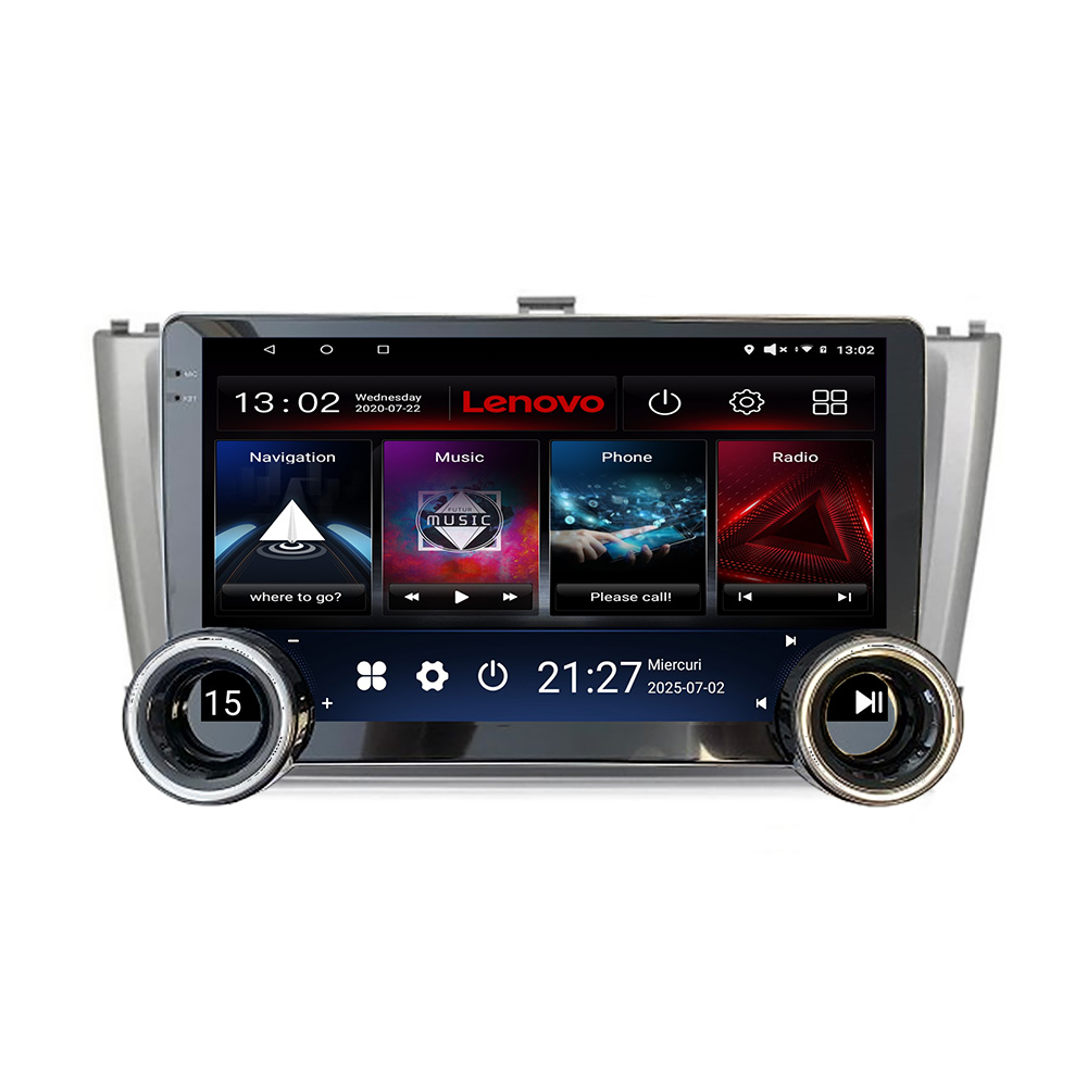 Navigatie Toyota Avensis 2009-2015 Kit-TY12 Lenovo 8 core 4+64 10.5 inch Incell 1K android Wifi 5Ghz gps internet Q CarStore Technology