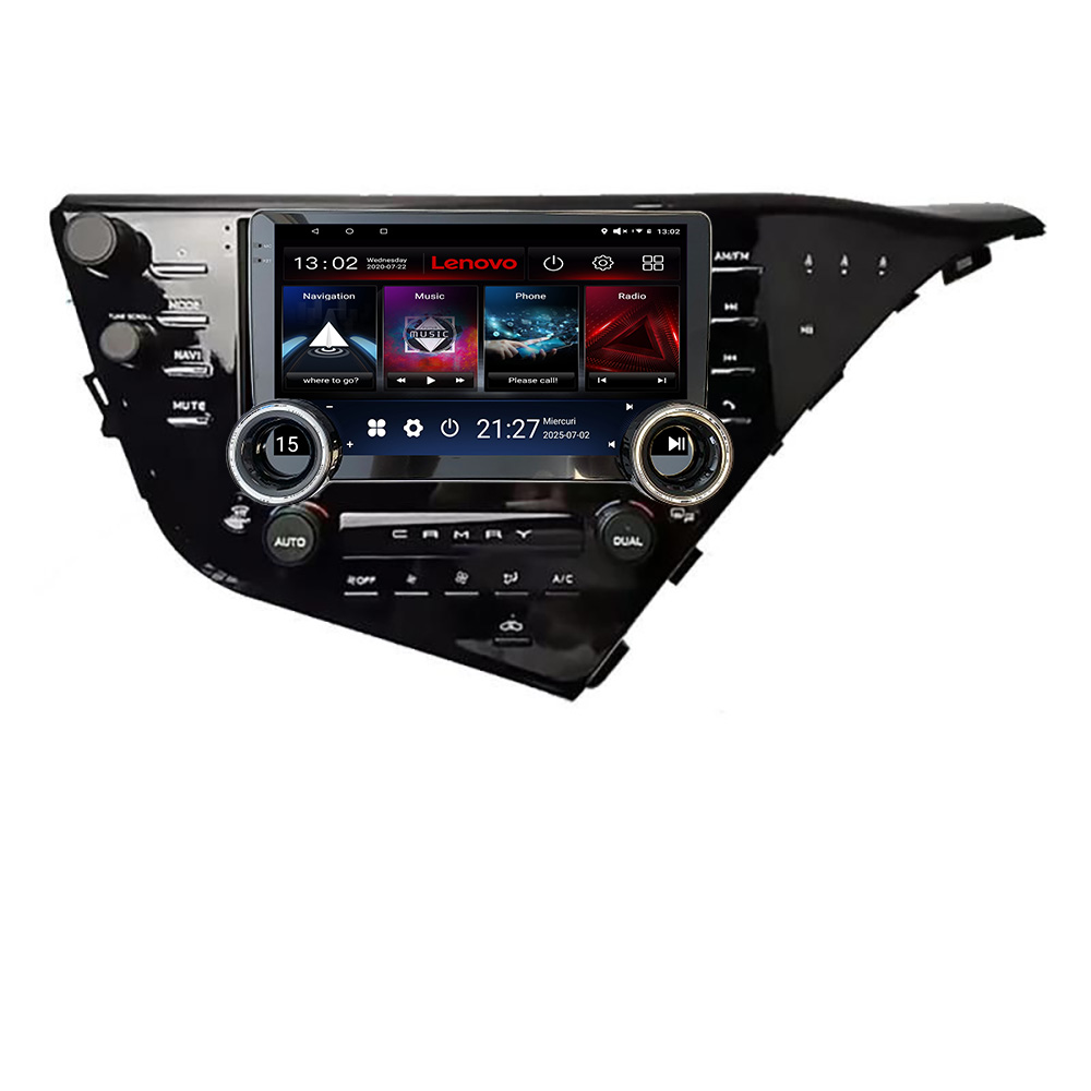 NavigatieToyota Camry 2017-2021 Kit-camry-2018 Lenovo 8 core 4+64 10.5 inch Incell 1K android Wifi 5Ghz gps internet CarStore Technology