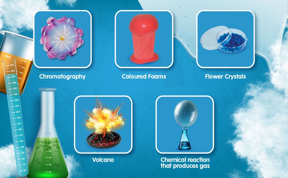 SET 100 SUPER EXPERIMENTE STIINTIFICE SuperHeroes ToysZone