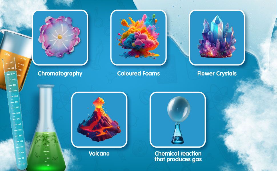 SET 100 SUPER EXPERIMENTE STIINTIFICE SuperHeroes ToysZone