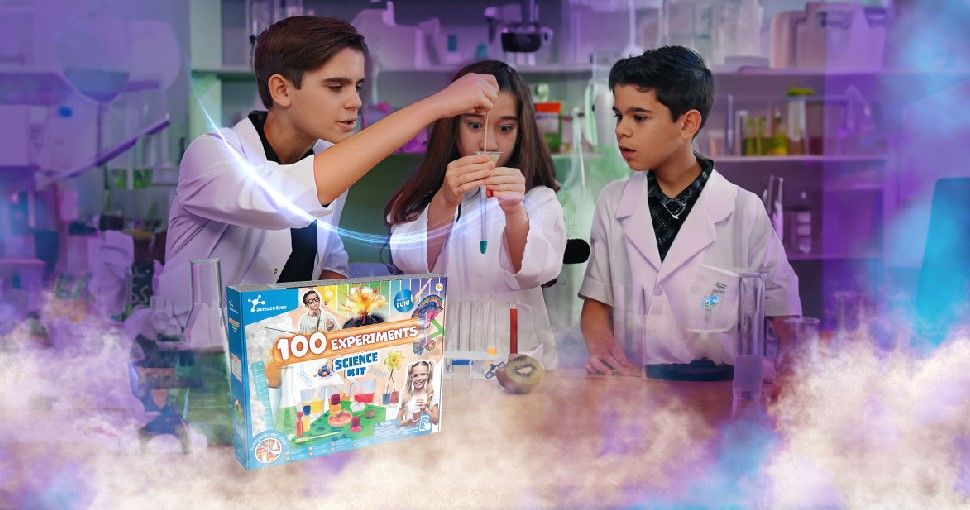 SET 100 SUPER EXPERIMENTE STIINTIFICE SuperHeroes ToysZone