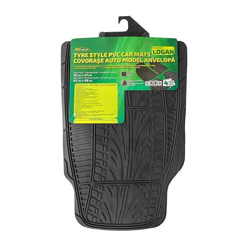 Set covorase auto model anvelopa RoGroup, 4 buc Automobile ProTravel