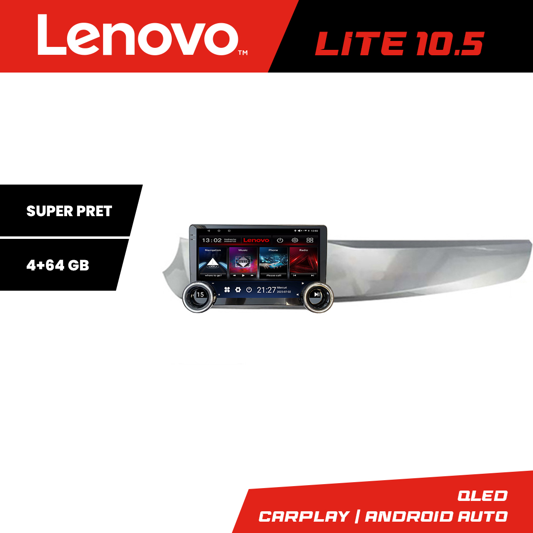 Navigatie Alfa Romeo Giulietta 2010-2014 Lenovo 8 core 4+64 10.5 inch Incell 1K android Wifi 5Ghz gps internet Kit-giulietta CarStore Technology